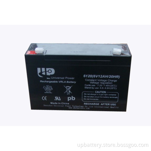 Factory Outlet! Lead Acid Battery/UPS Battery 6V12ah